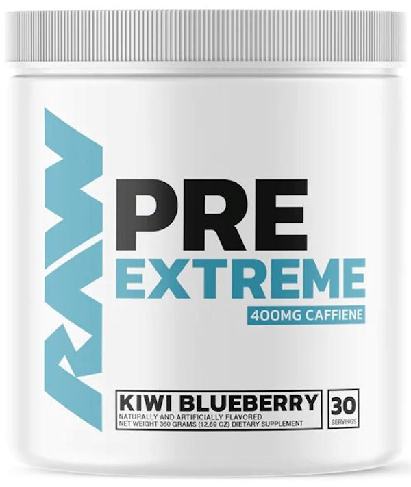 Raw Nutrition Pre Extreme Pre Workout kiwi