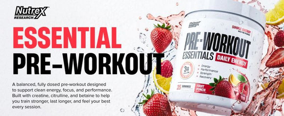 Nutrex Pre-Workout Essentials Performance