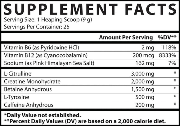 Nutrex Pre-Workout Essentials Performance