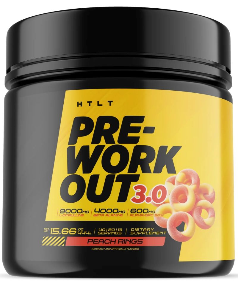 HTLT Supps Pre Workout 3.0 Peach Rings
