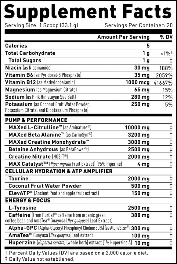 Kaged Pre Workout Elite Powder|Lowcostvitamin.com|Pre-Workout