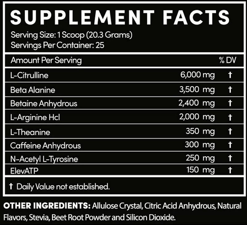 Thentic Pre Stimulant Pre-Workout Watermelon|Lowcostvitamin.com|Pre-Workout