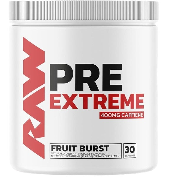 Raw Nutrition Pre Extreme Pre Workout burst