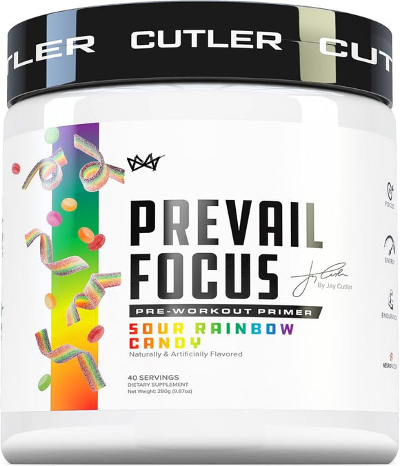 Cutler Prevail Pre Workout Powder with Nootropics Lazer Focus and Energy Stim|Lowcostvitamin.com|Pre-Workout