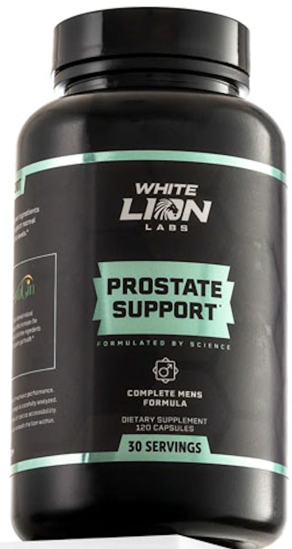 White Lion Labs Prostate Support 120 Caps|Lowcostvitamin.com|Men's Health