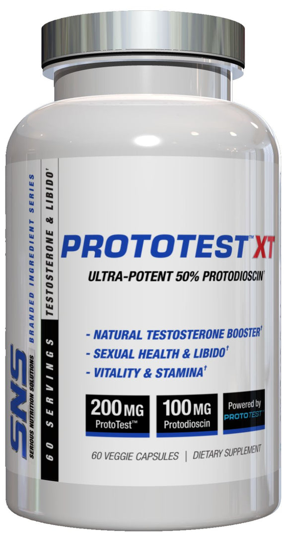SNS Serious Nutrition Solutions ProtoTest XT - 60 Capsules|Lowcostvitamin.com|Test Booster