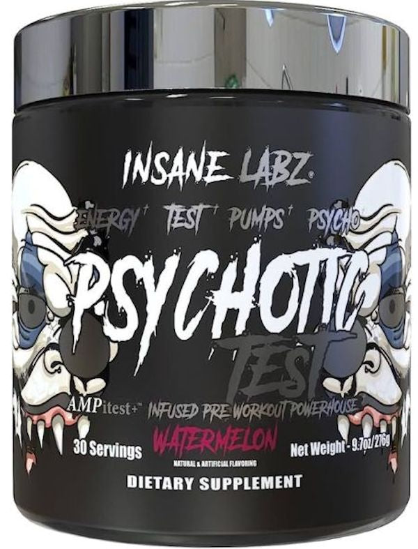 Insane Labz Psychotic Test Pre-Workout 30 serving|Lowcostvitamin.com