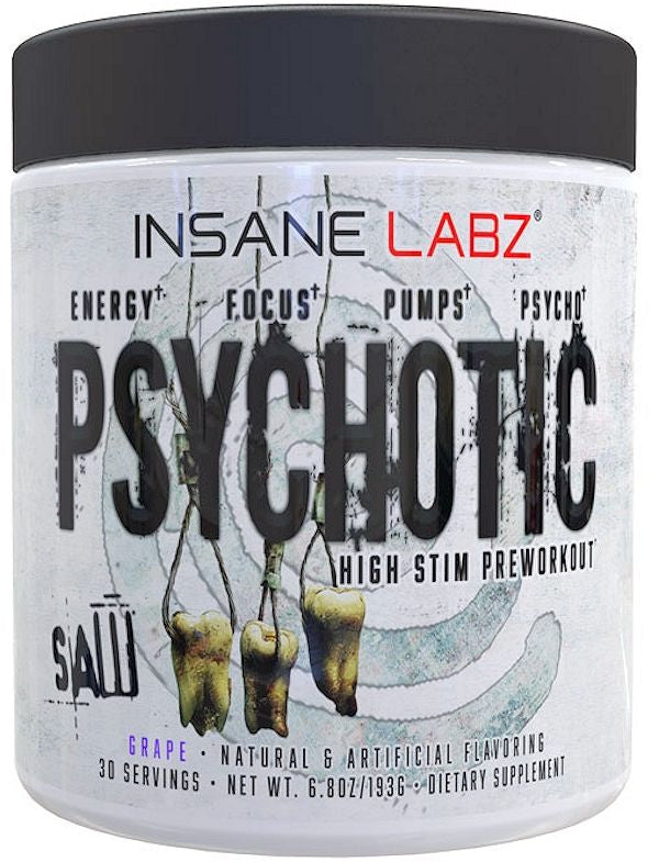Insane Labz Psychotic SAW Pre-Workout new