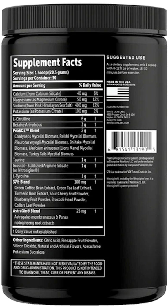 White Lion Pump Pre-Workout|Lowcostvitamin.com|Pre-Workout