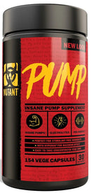 Mutant Pump 154 Capsules|Lowcostvitamin.com|Muscle Pumps