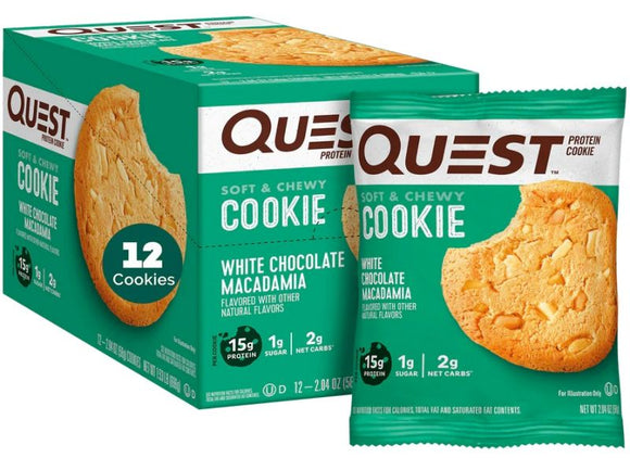 Quest Protein Cookies 12 Box|Lowcostvitamin.com|Cookies