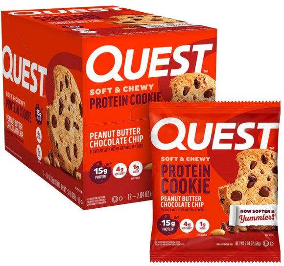 Quest Protein Cookies 12 Box|Lowcostvitamin.com|Cookies