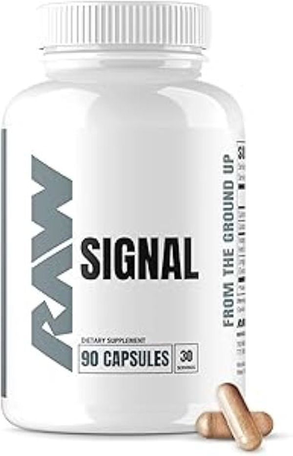 Raw Nutrition Signal testosterone Booster 90 Capsules|Lowcostvitamin.com