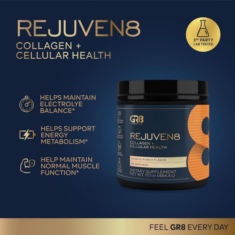 GR8 Lifestyle Rejuven8 Passion Peach
