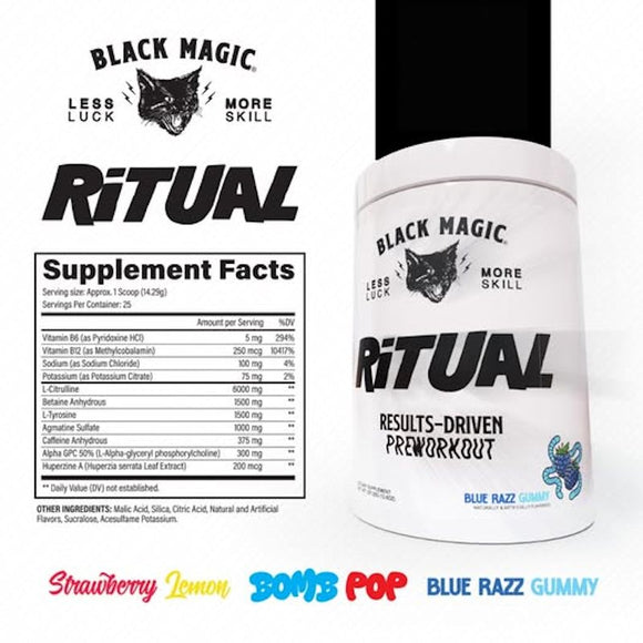 Black Magic Supply Ritual Pre-Workout|Lowcostvitamin.com|Pre-Workout