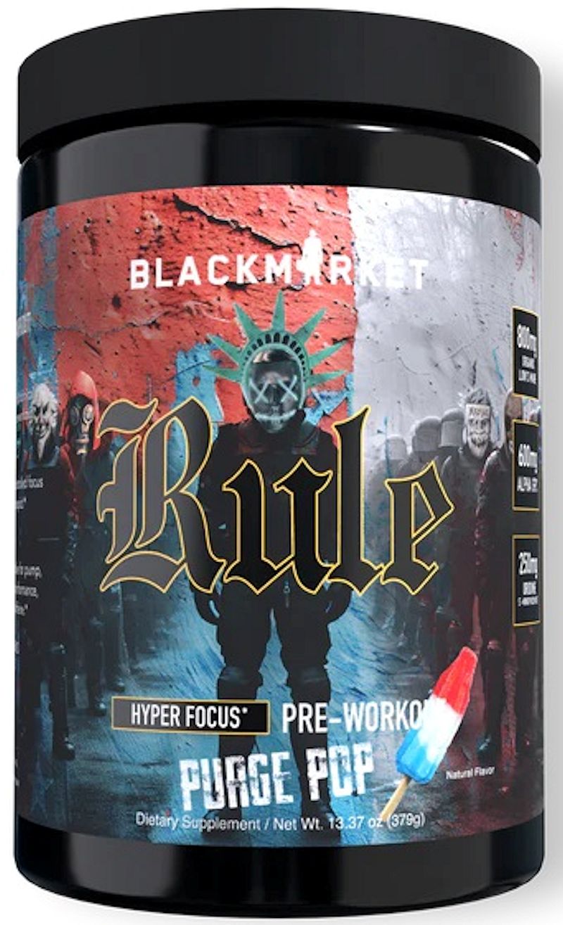 BlackMarket Labs Rule Pre Workout pp