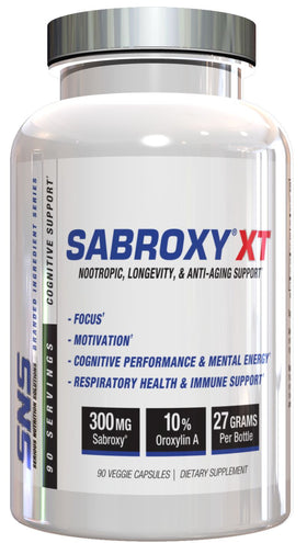 Serious Nutrition Solutions Sabroxy XT Advanced Nootropic & Cognitive Support|Lowcostvitamin.com|Memory