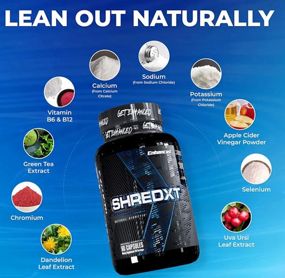 Enhanced Labs Shred XT Diuretic 60 Caps