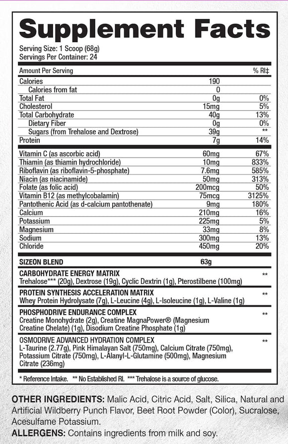 Gaspari Nutrition SizeOn Maximum Performance