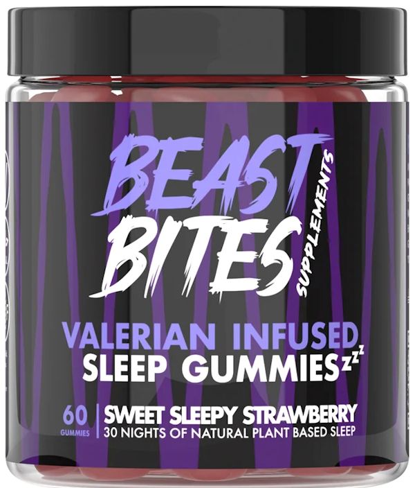 Beast Bites Sleep Gummies 60ct|Lowcostvitamin.com