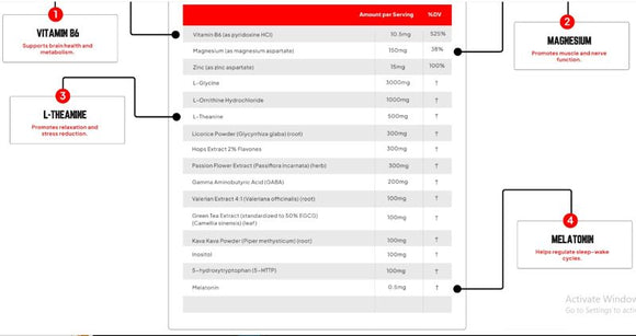 Enhanced Labs Sleep and Grow Nighttime Growth 30 Servings|Lowcostvitamin.com|Sleep Aid