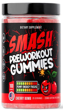 Smash Pre-Workout Gummies, 100ct 25 Servings|Lowcostvitamin.com|Pre-Workout