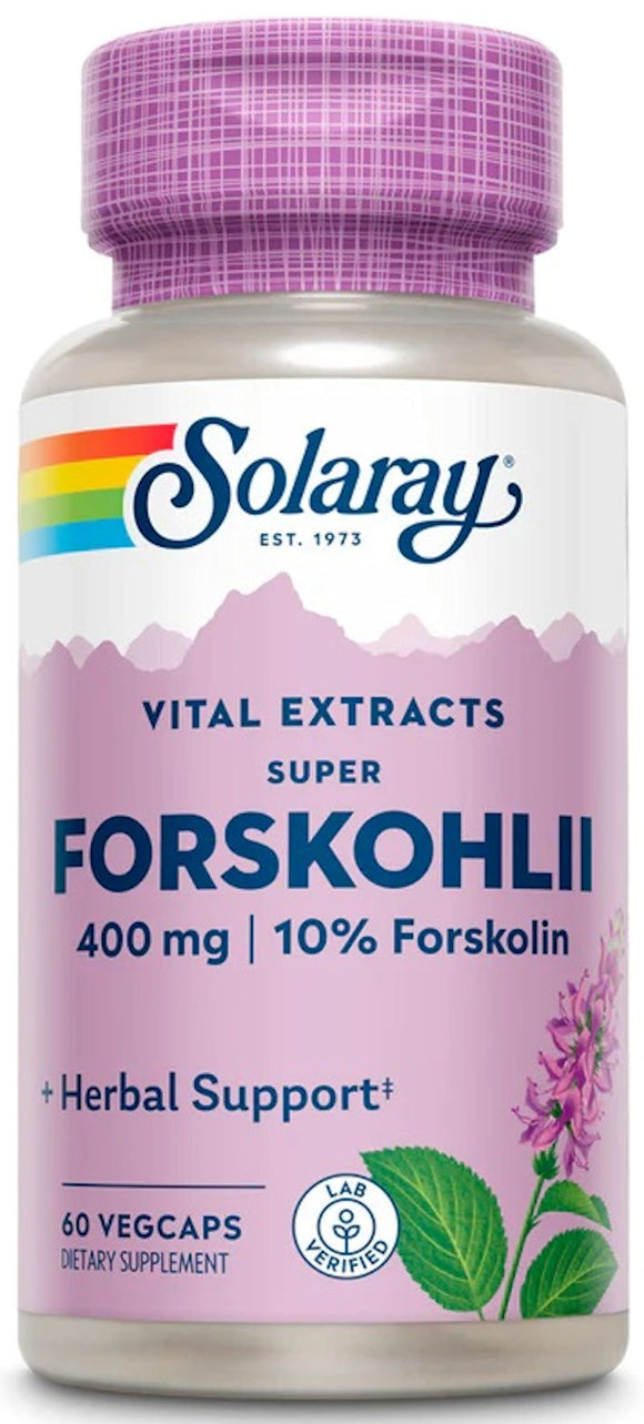 Solaray Super Forskohlii 60 VCaps|Lowcostvitamin.com|Lean Muscle
