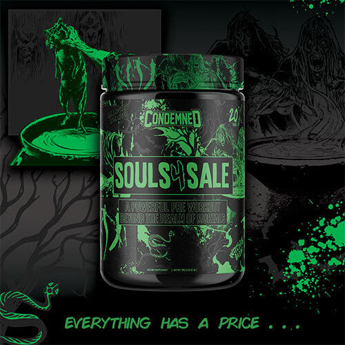 Condemned Labz Souls 4 Sale Pre-workout Strong banner