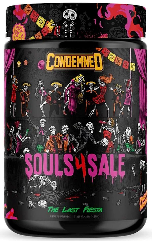 Condemned Labz Souls 4 Sale High Stim Pre-Workout a