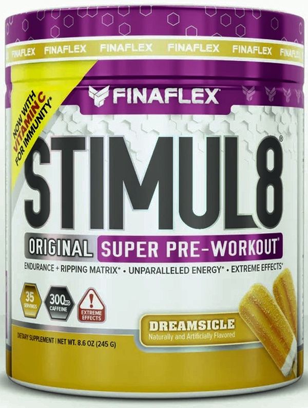 Stimul8 Finaflex Hardcore Pre-Workout peach