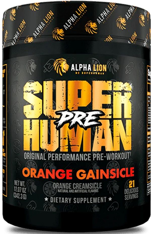 Alpha Lion SuperHuman Pre Performance Pre-Workout 21 Servings blood