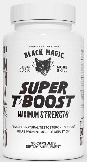 Black Magic Supps Super T Boost Testosterone Enhanced Formula 90 Caps