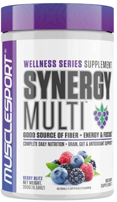MuscleSport Synergy Multivitamin Powder, Fiber & Antioxidants|Lowcostvitamin.com|Multi Vitamin