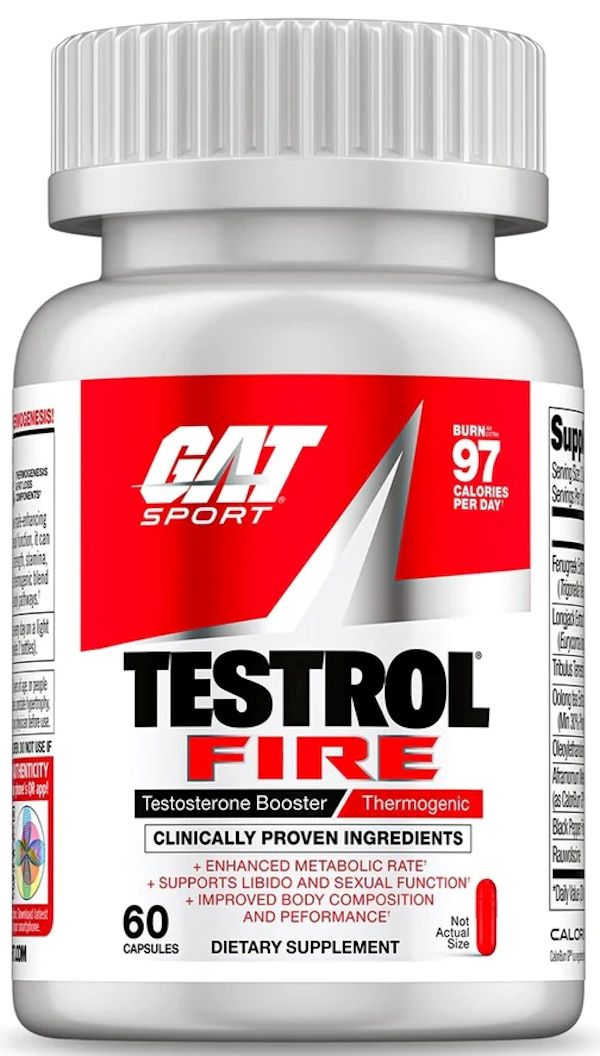 GAT Sport Testrol Fire fat burner Test Booster