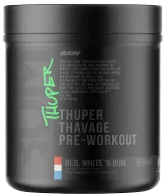 Raw Nutrition BUM Thuper Thavage Pre-Workout|Lowcostvitamin.com|Pre-Workout