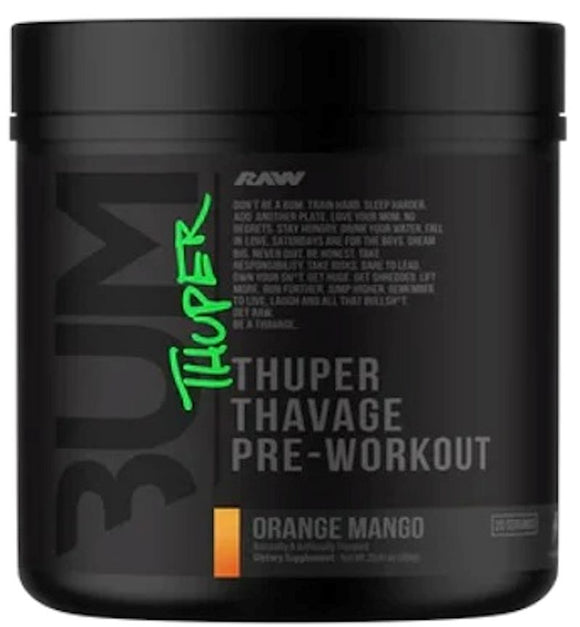 Raw Nutrition BUM Thuper Thavage Pre-Workout|Lowcostvitamin.com|Pre-Workout