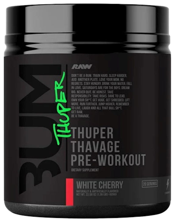 Raw Nutrition BUM Thuper Thavage Pre-Workout|Lowcostvitamin.com|Pre-Workout