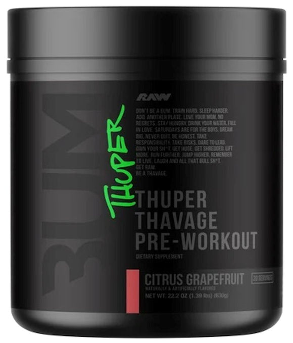Raw Nutrition BUM Thuper Thavage Pre-Workout|Lowcostvitamin.com|Pre-Workout