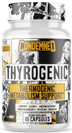 Condemned Labz Thyrogenic Metabolism Support 60 Caps|Lowcostvitamin.com|Fat Burner