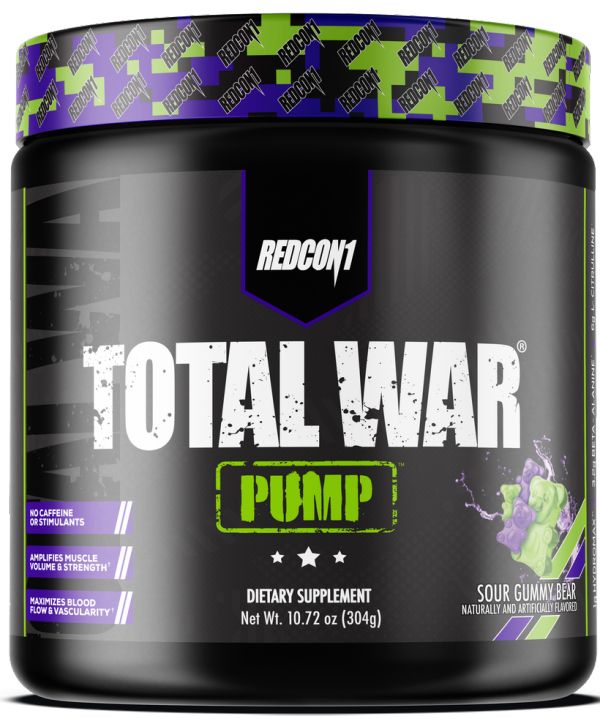 Redcon1 Total War Pump pre workout sour