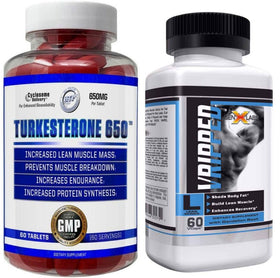 Hi-Tech Pharmaceuticals Turkesterone 650 FREE V-Ripped|Lowcostvitamin.com|Test Booster