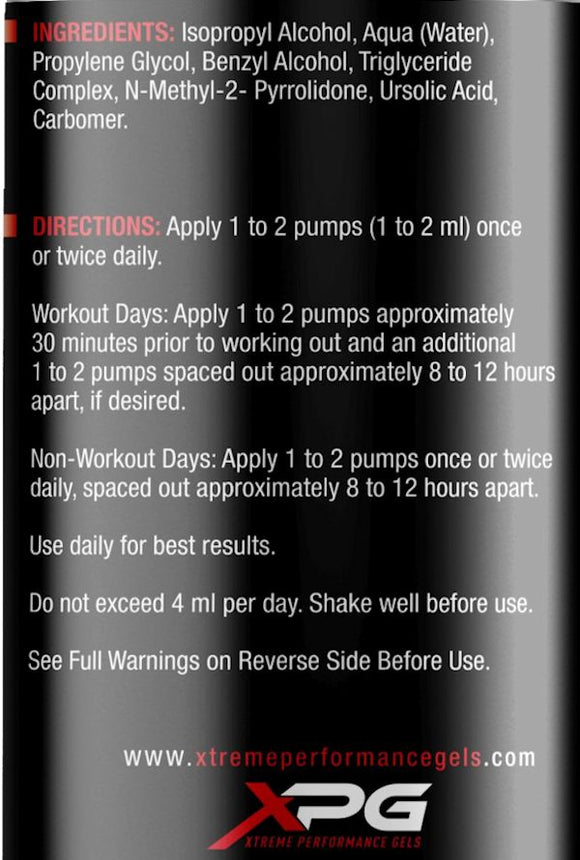 Xtreme Performance Gels XPG Ursa Gel Lean & Tone|Lowcostvitamin.com|Fat Burner