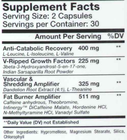 Core Nutritionals Hard with Free V-Ripped