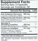 Hi-Tech Pharmaceuticals Laxogenin 100, w/FREE V-RIPPED, Hard Lean Muscle-4