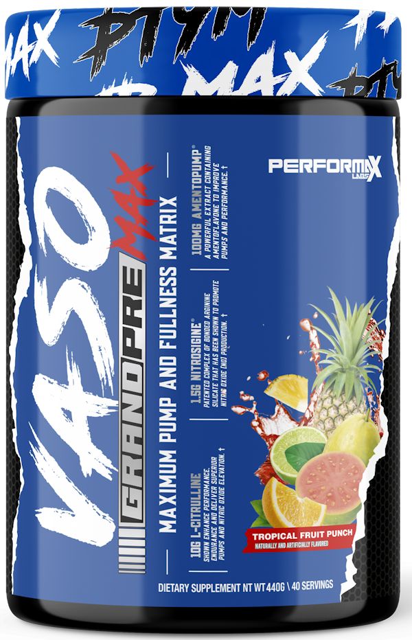 Performax Labs VasoMax Grand Pre Max punch