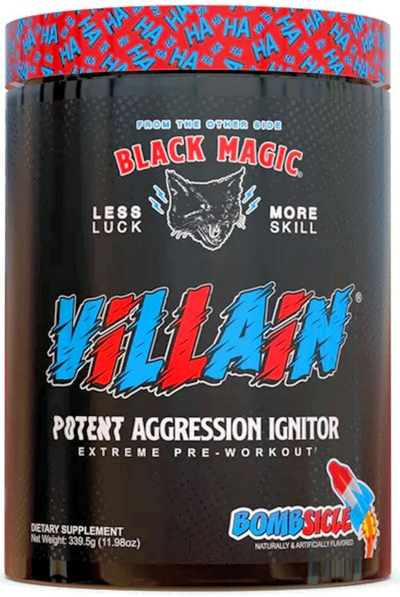 Black Magic Villain High Stimulant Pre-Workout 25 Servings|Lowcostvitamin.com|Pre-Workout