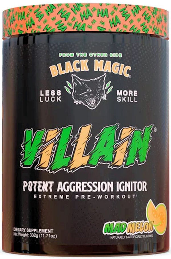 Black Magic Villain High Stimulant Pre-Workout 25 Servings|Lowcostvitamin.com|Pre-Workout