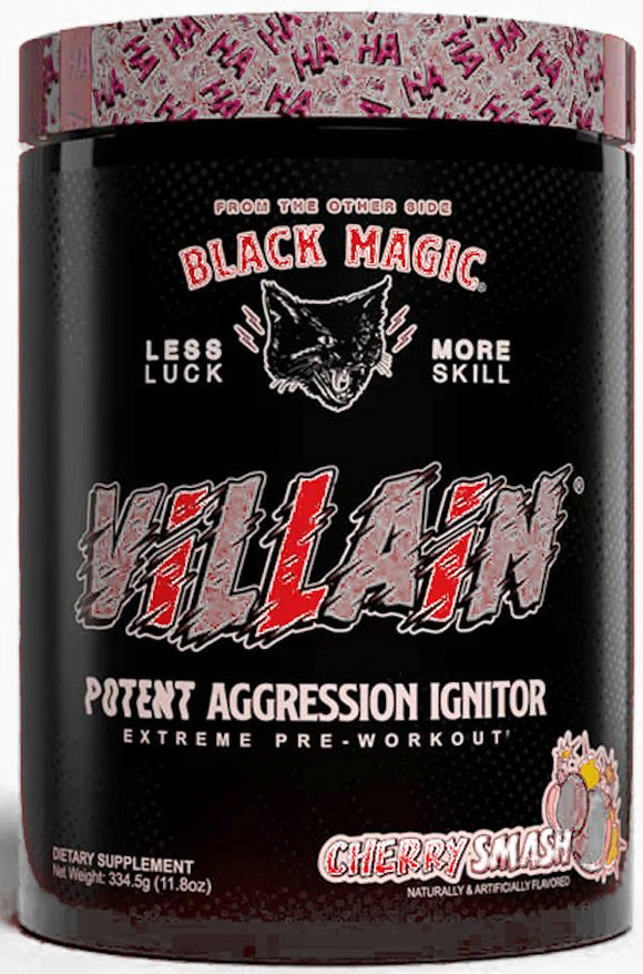 Black Magic Villain High Stimulant Pre-Workout 25 Servings|Lowcostvitamin.com|Pre-Workout