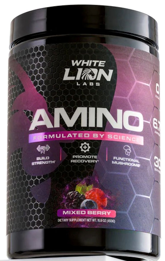 White Lion Labs AMINO Essential Amino Acids (Copy)|Lowcostvitamin.com|BCAA