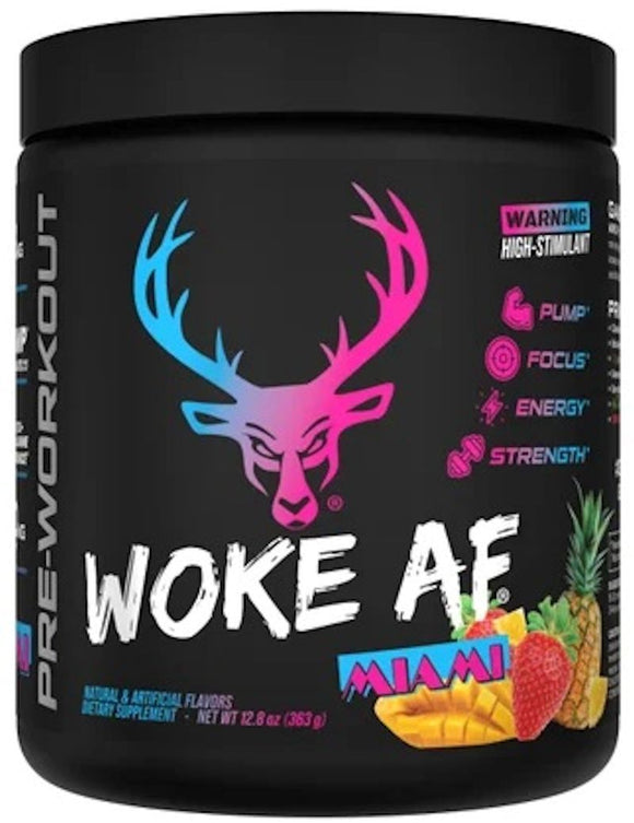 Bucked Up Woke AF High Stimulant Pre-Workout